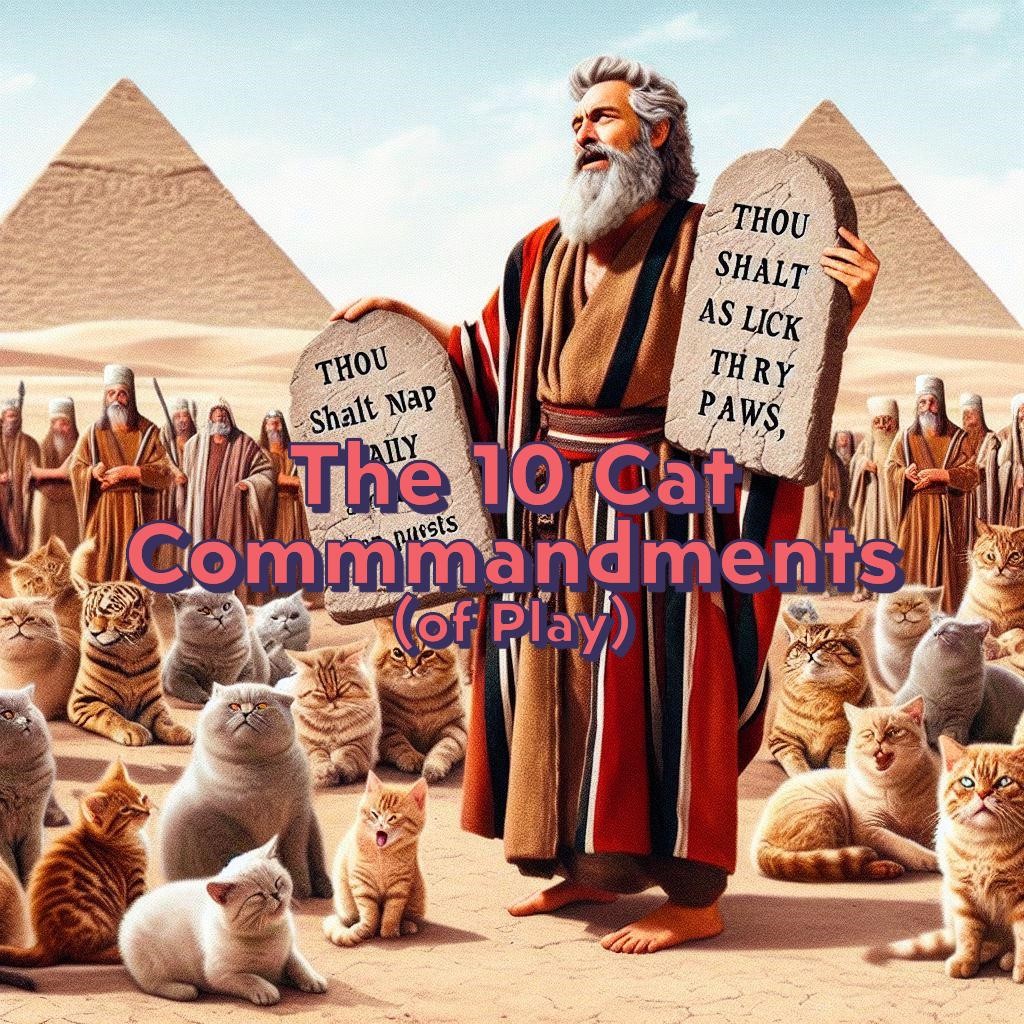 The 10 Cat Commandments (of Play)